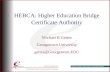 HEBCA: Higher Education Bridge Certificate Authority