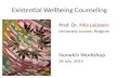 Existential Wellbeing Counseling