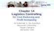 Chapter 14 Logistics Controlling for Cost Reducing and  Profit Increasing