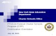New York State Education Department Charter Schools Office