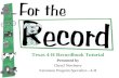 Texas 4-H Recordbook Tutorial
