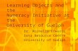 Learning Objects and the Numeracy Initiative at the  University of Guelph