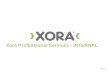 Xora Professional Services - INTERNAL