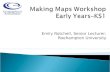 Making  Maps Workshop Early Years–KS1