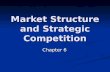 Market Structure and Strategic Competition