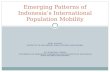 Emerging Patterns of Indonesia’s International Population Mobility