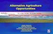 Alternative Agriculture Opportunities