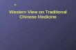 Western View on Traditional Chinese Medicine