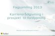 Fagsamling 2013 Karriererådgivning i   prosjekt  til fordypning   Merete Leming/Merethe Schjem