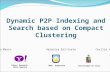 Dynamic P2P Indexing and Search based on Compact Clustering