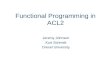 Functional Programming in ACL2