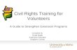 Civil Rights Training for Volunteers