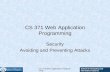 CS 371 WebApplication Programming