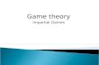 Game theory Impartial Games