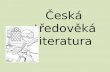 Česká středověká  literatura