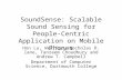 SoundSense : Scalable Sound Sensing for People-Centric Application on Mobile Phones
