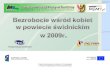 Bezrobocie wśród kobiet  w powiecie świdnickim  w 2009r .