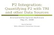 P2 Integration: Quantifying P2 with TRI and other Data Sources