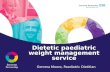 Dietetic paediatric weight management service