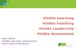 Visible Learning Visible Teaching Visible Leadership Visible Assessment