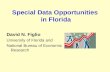 Special Data Opportunities  in Florida