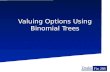 Valuing Options Using Binomial Trees