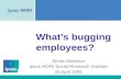 What’s bugging employees?