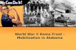 World War II Home Front – Mobilization in Alabama