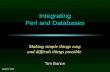 Integrating Perl and Databases