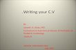 Writing your C.V.