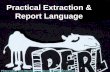 Practical Extraction & Report Language
