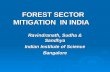 FOREST SECTOR MITIGATION  IN INDIA
