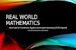 Real world Mathematics