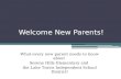 Welcome New Parents!