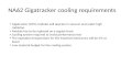 NA62 Gigatracker cooling requirements