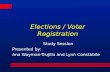Elections / Voter Registration
