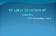 Chapter 15 return of stocks