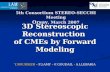 3D Stereoscopic Reconstruction  of CMEs by Forward Modeling