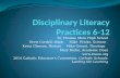 Disciplinary Literacy Practices 6-12