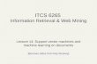 ITCS 6265  Information Retrieval & Web Mining