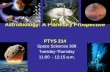 Astrobiology: A Planetary Prospective  PTYS 214