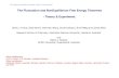 The Fluctuation and NonEquilibrium Free Energy Theorems - Theory & Experiment