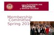 Membership Committee Spring 2010