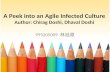 A Peek into an Agile Infected Culture Author: Chirag Doshi, Dhaval Doshi