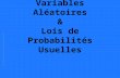 Variables Aléatoires & Lois de Probabilités Usuelles