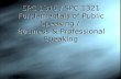 SPC 1315 / SPC 1321 Fundamentals of Public Speaking /  Business & Professional Speaking