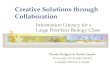 Creative Solutions through Collaboration