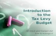 Introduction  to the  Tax Levy  Budget