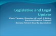 Legislative and Legal Update