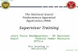 The National Guard  Performance Appraisal  Application (PAA)  Supervisor  Training